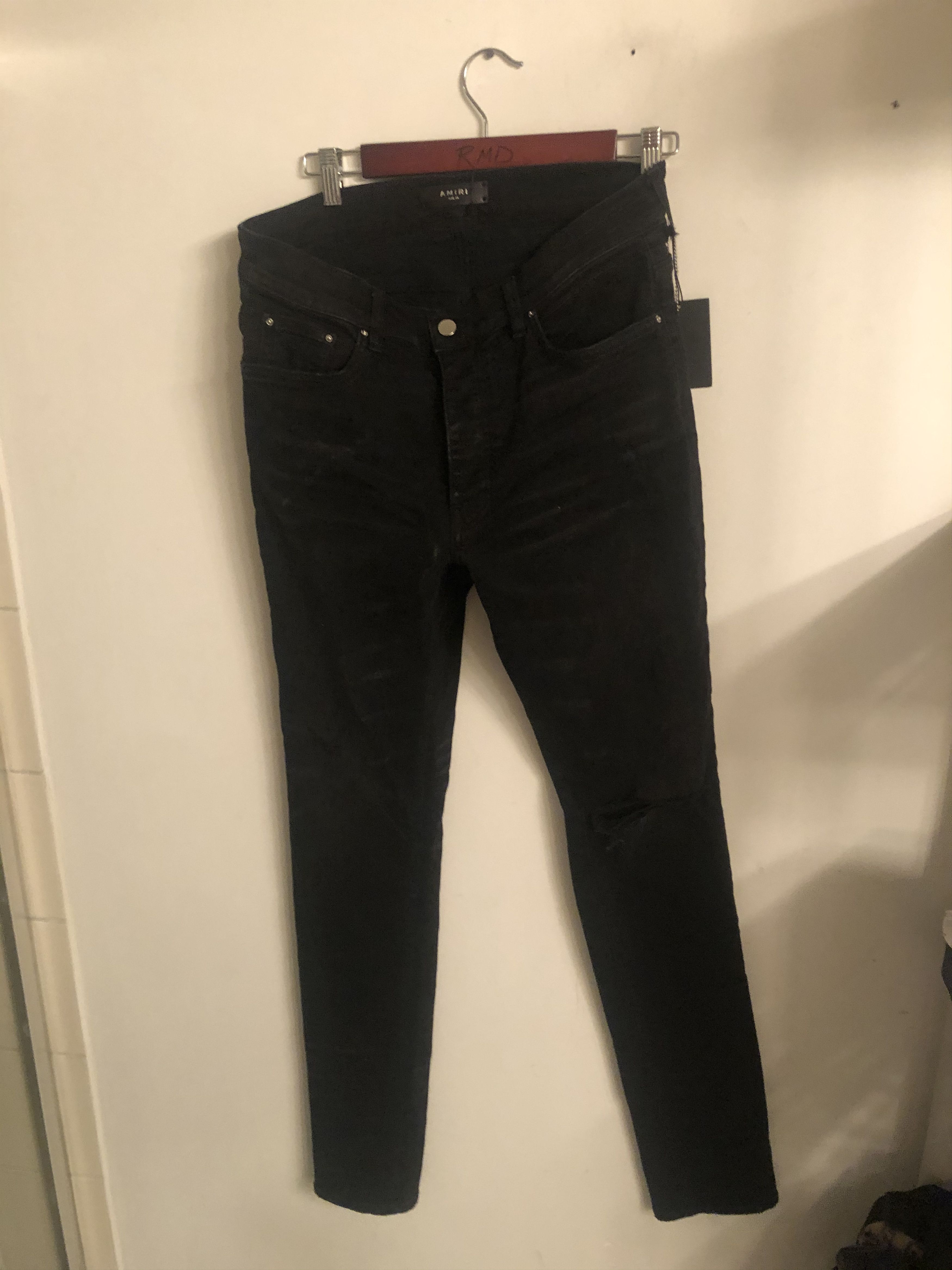 Amiri Amiri knee slit denim sz 34 brand new | Grailed