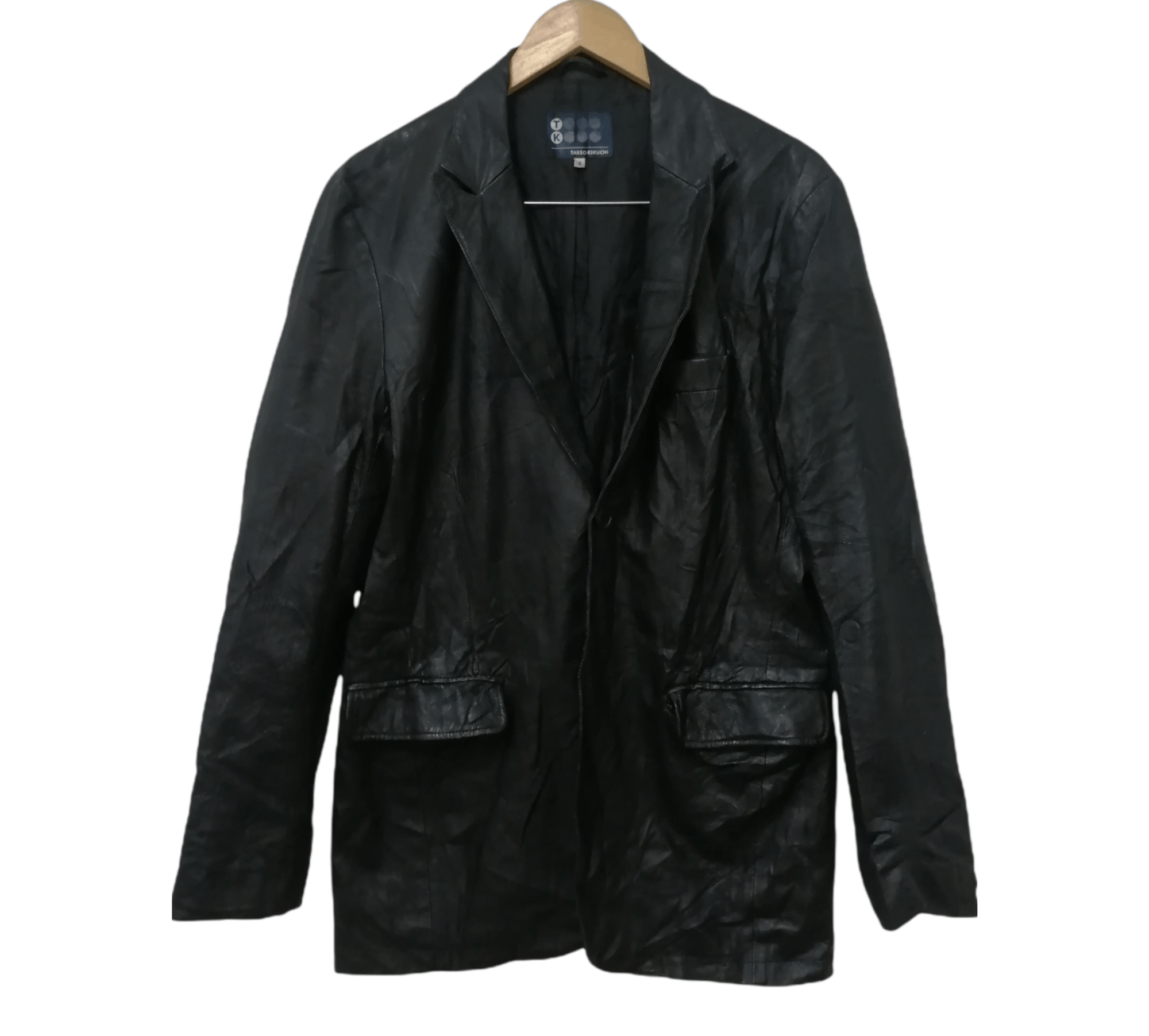 Takeo Kikuchi Rare Takeo Kikuchi Leather Coat Jacket | Grailed