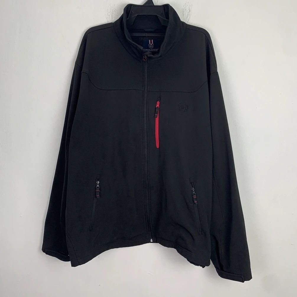 Phat Farm × Vintage Vintage PHAT FARM Classic Spell Out Back Zipper Jacket Size US XL / EU 56 / 4 - 1 Thumbnail