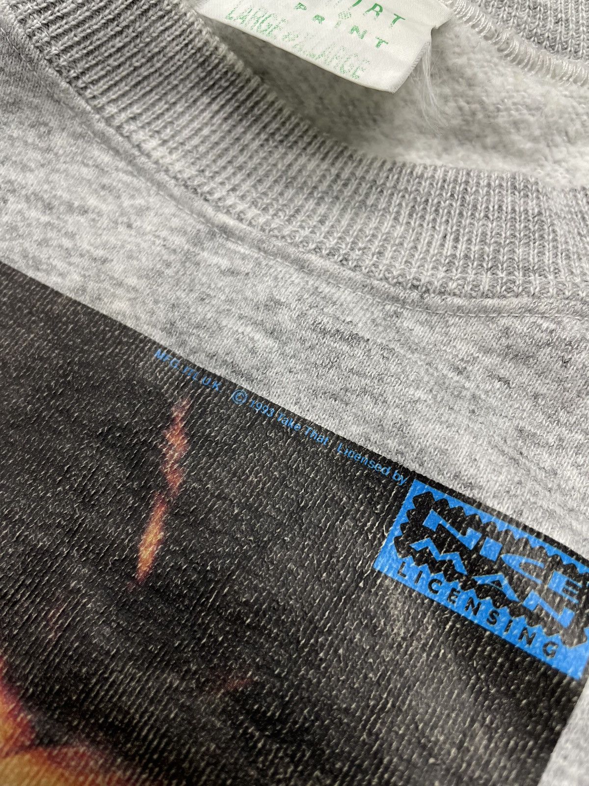 Band Tees × Vintage Vintage Take That 1993 Carol Robbie Sweatshirt Size US L / EU 52-54 / 3 - 3 Thumbnail