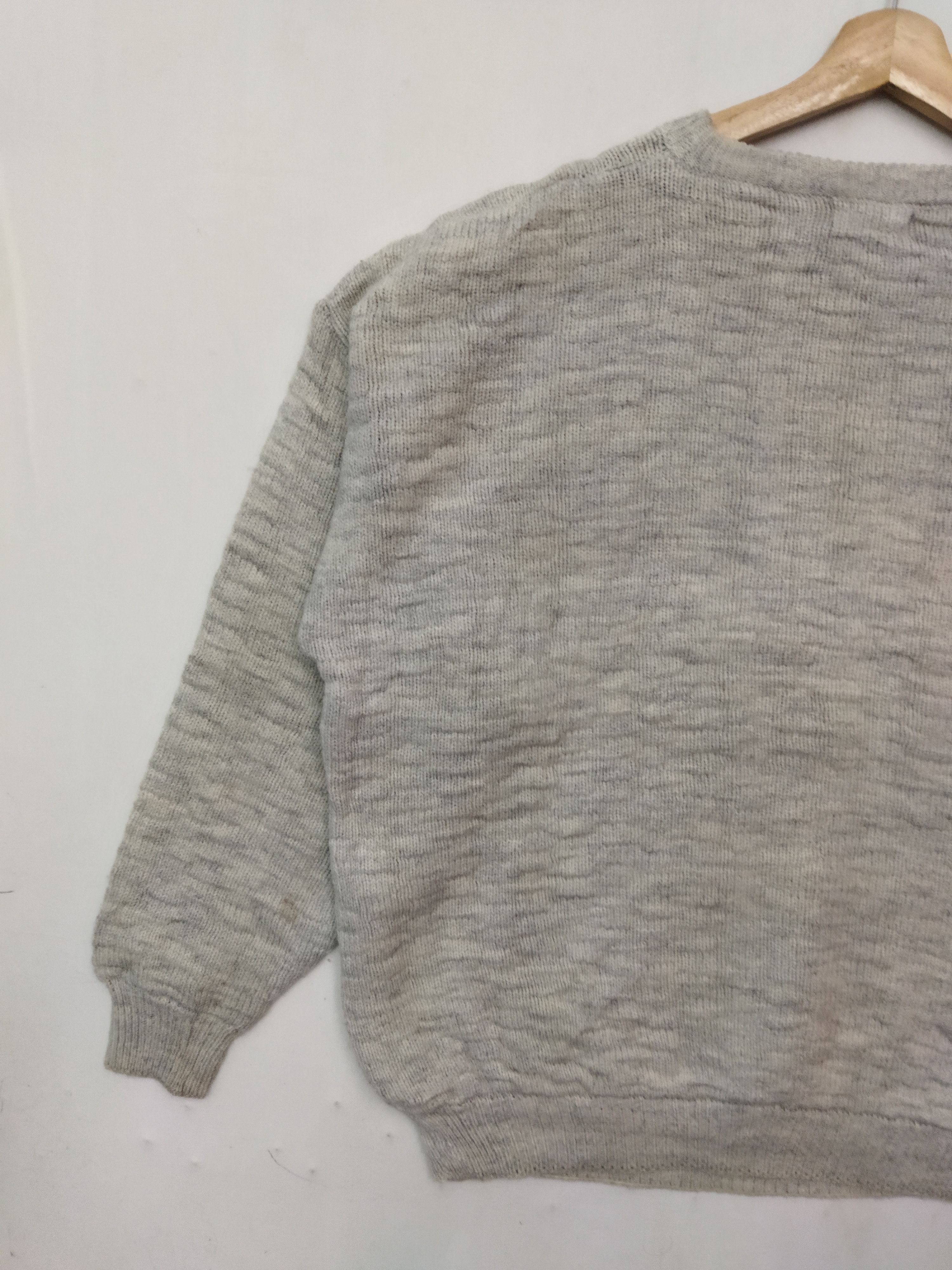 Aran Isles Knitwear × Other Vintage Italian Knitwear Big Logo Size US XL / EU 56 / 4 - 9 Thumbnail