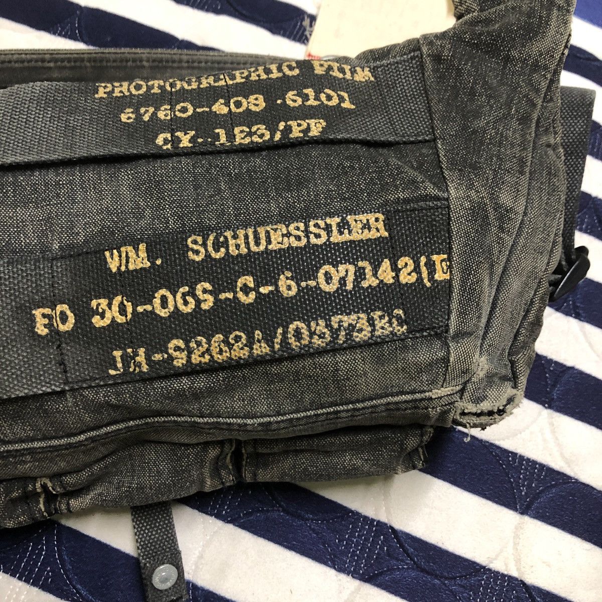 Japanese Brand NEED TO GONE🔥Tough Jeans Military Waist x Fullprint Inside Size ONE SIZE - 9 Thumbnail