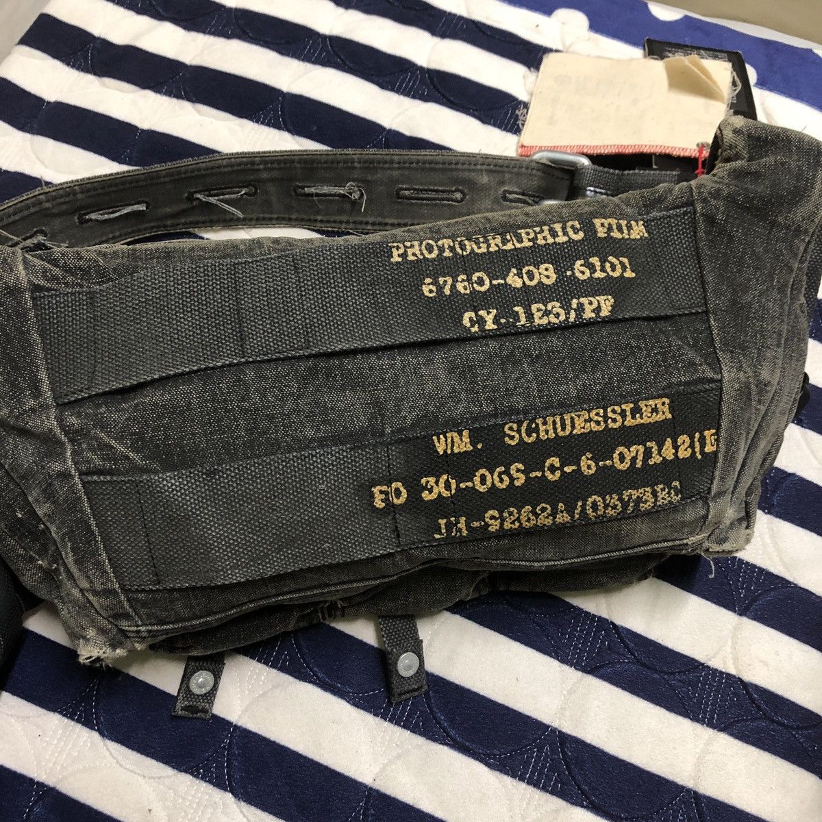 Japanese Brand NEED TO GONE🔥Tough Jeans Military Waist x Fullprint Inside Size ONE SIZE - 8 Thumbnail