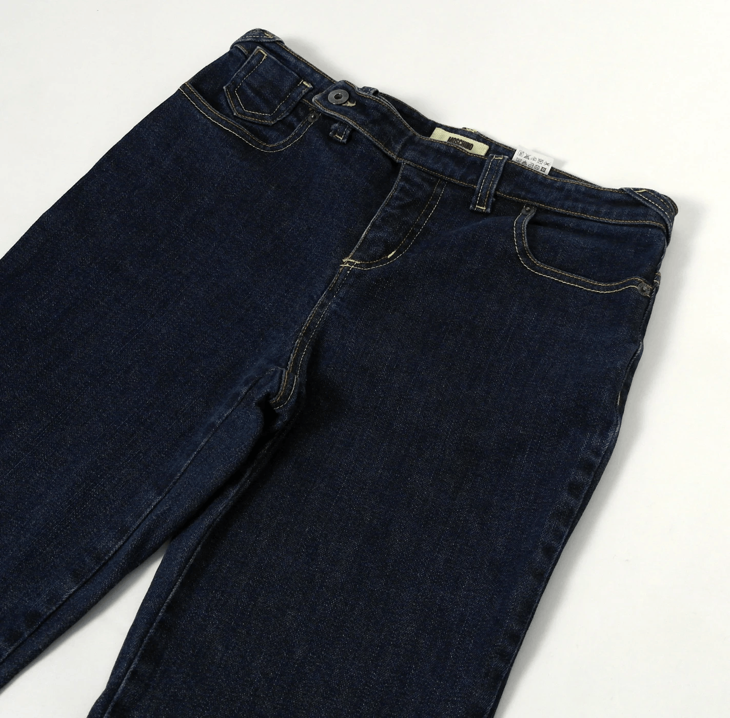Moschino Moschino Denim Jeans Donna Wide-Leg Woman's Sz 31 Size 31" - 3 Thumbnail
