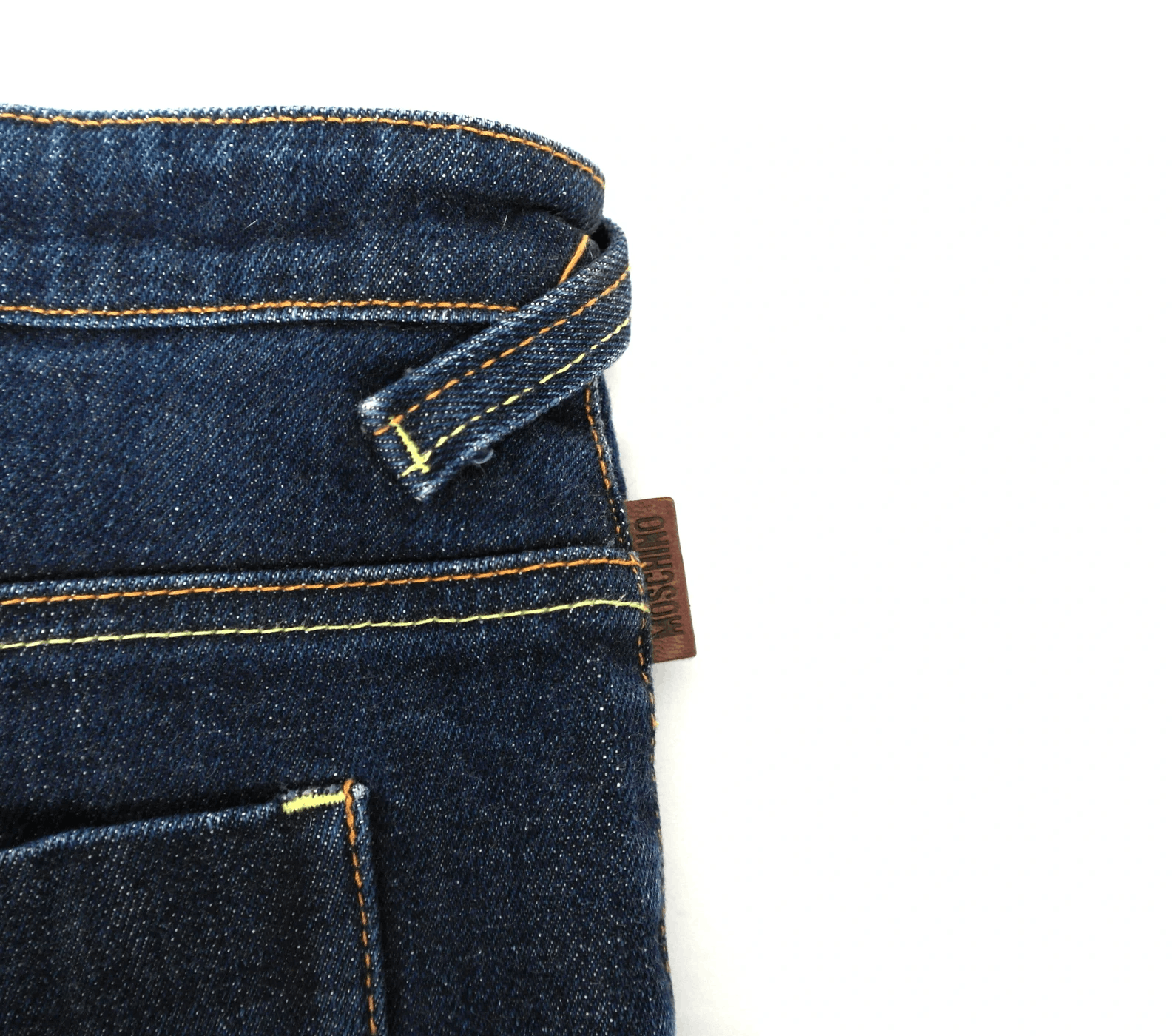 Moschino Moschino Denim Jeans Donna Wide-Leg Woman's Sz 31 Size 31" - 7 Thumbnail