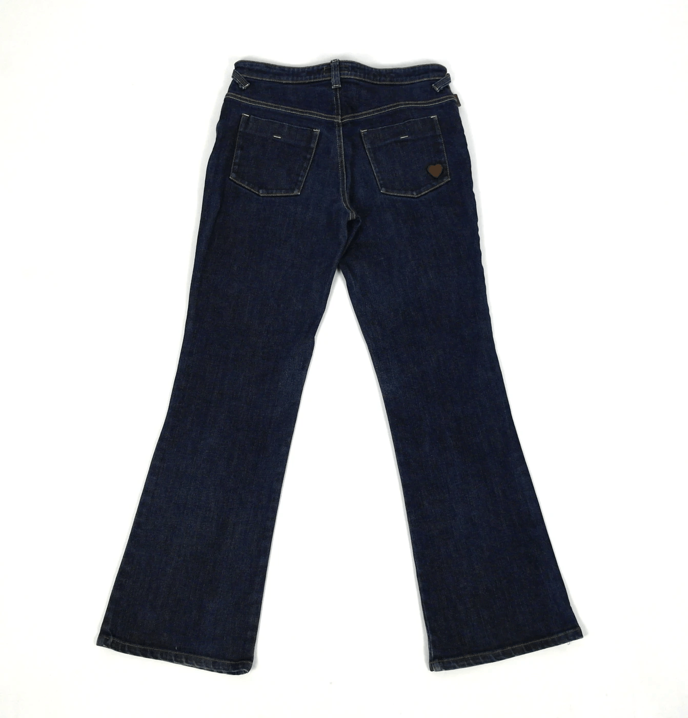 Moschino Moschino Denim Jeans Donna Wide-Leg Woman's Sz 31 Size 31" - 2 Thumbnail