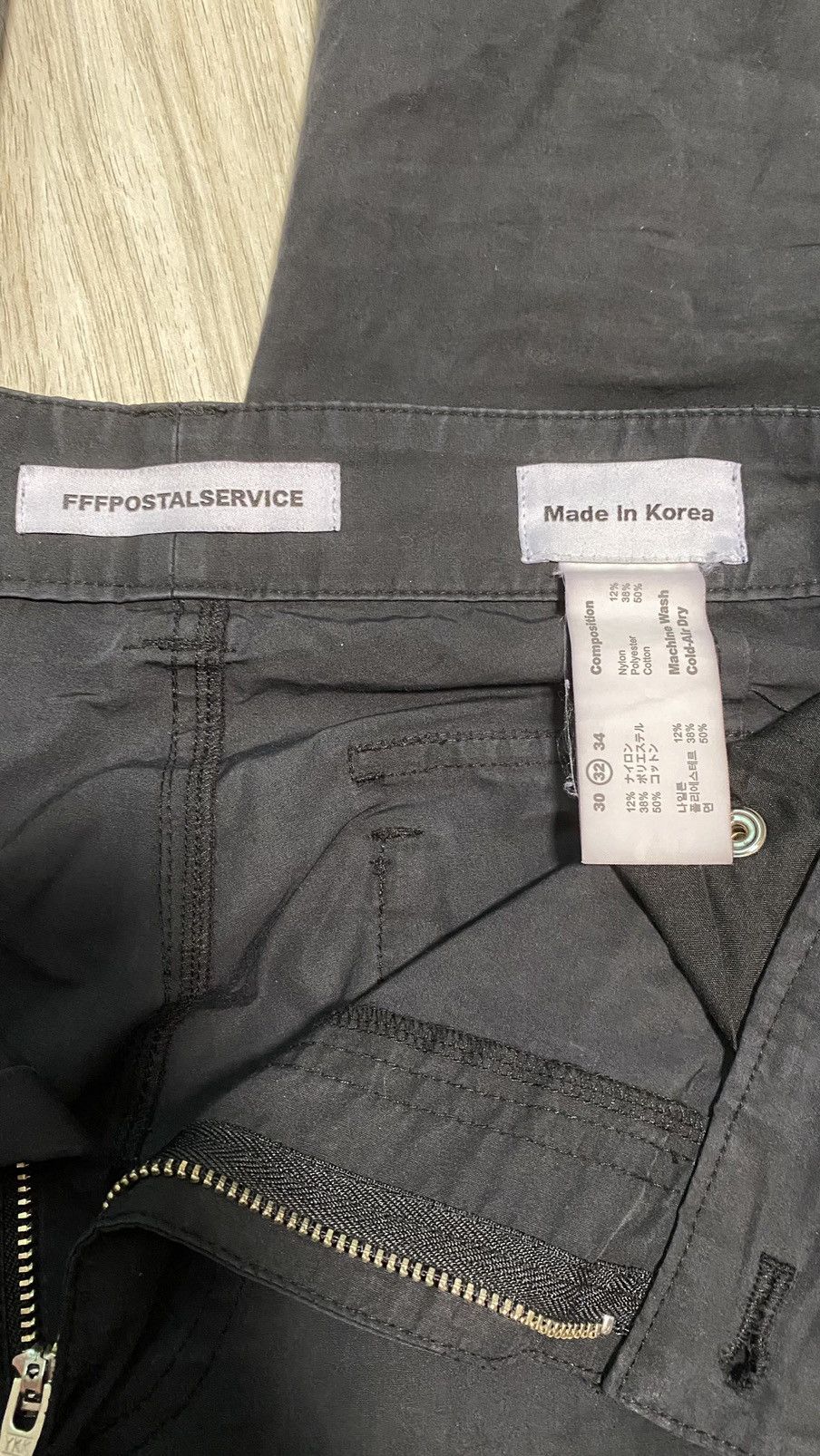 Japanese Brand FFFPOSTALSERVICE Flare cargos Size US 32 / EU 48 - 3 Thumbnail