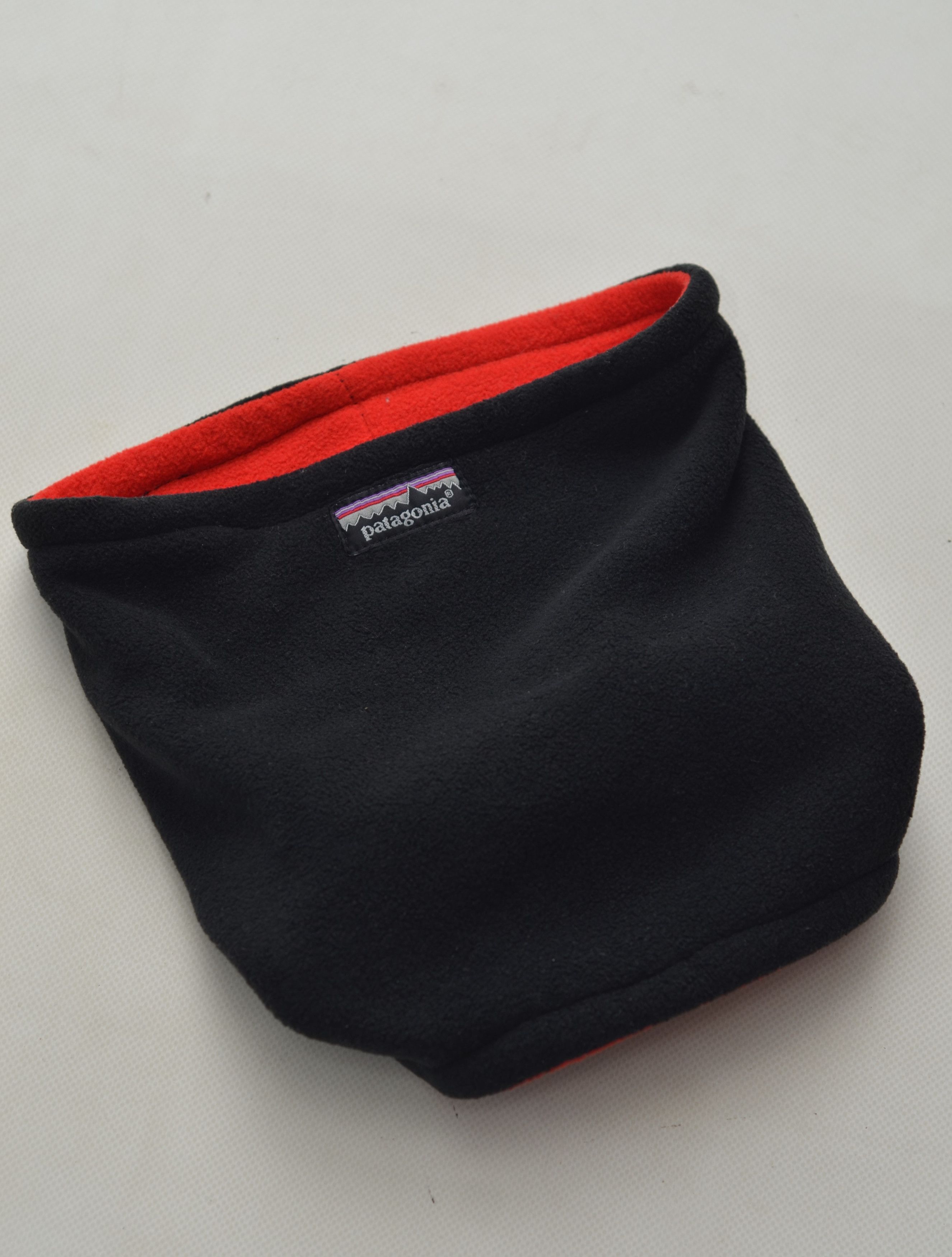 Vintage Patagonia Unisex Men's Women's Black Fleece Gaiter Scarf Grailed
