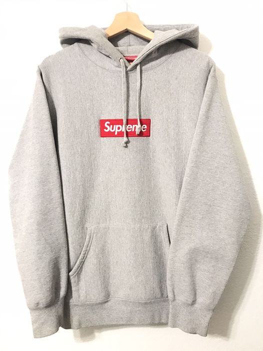 100% Authentic* Supreme Box Logo Hoodie FW17 - Medium Red- FREE SHIPPING