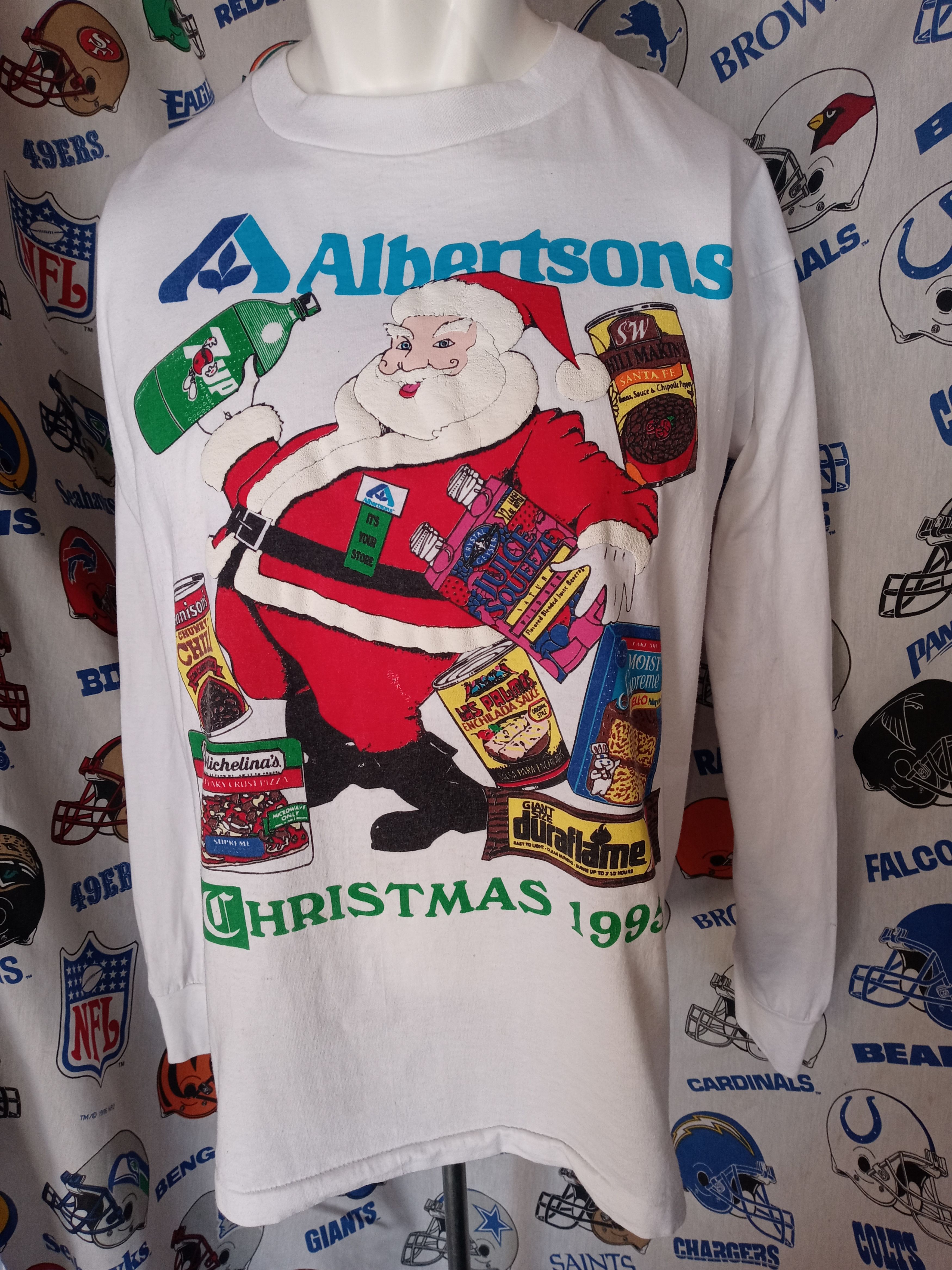 Vintage Vintage 1995 Albertsons Christmas Santa Clause Snack Food Grailed