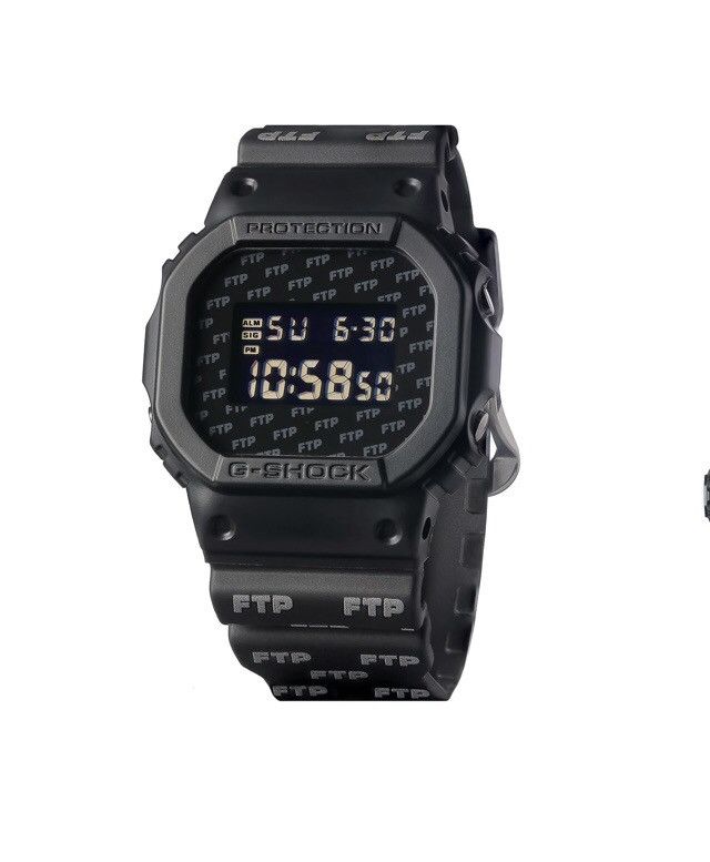 特価商品  G × Population The Fuck × Casio Shock DW5600 G-Shock x FTP 時計