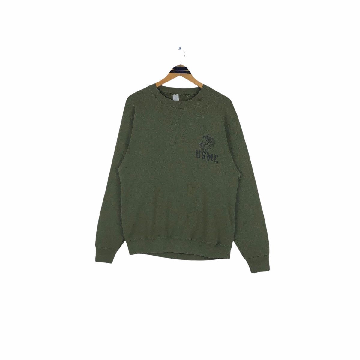Vintage Vintage United States Marines Corps USMC Sweatshirt Size US S / EU 44-46 / 1 - 2 Thumbnail