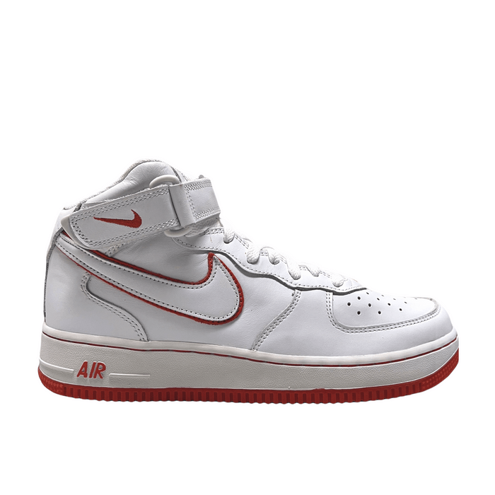 Nike 2004 Nike Air Force 1 Mid White Orange Blaze Syracuse AF1 | Grailed