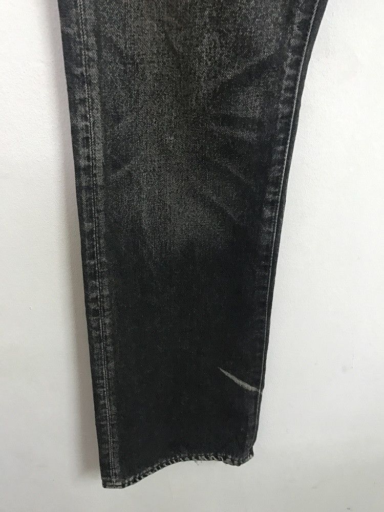 United Arrows UNITED ARROWS x TABLOID NEWS Distressed Charcoal Wash Denim Size US 31 - 7 Thumbnail