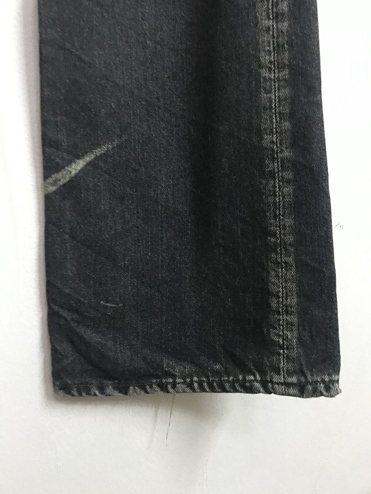United Arrows UNITED ARROWS x TABLOID NEWS Distressed Charcoal Wash Denim Size US 31 - 11 Thumbnail