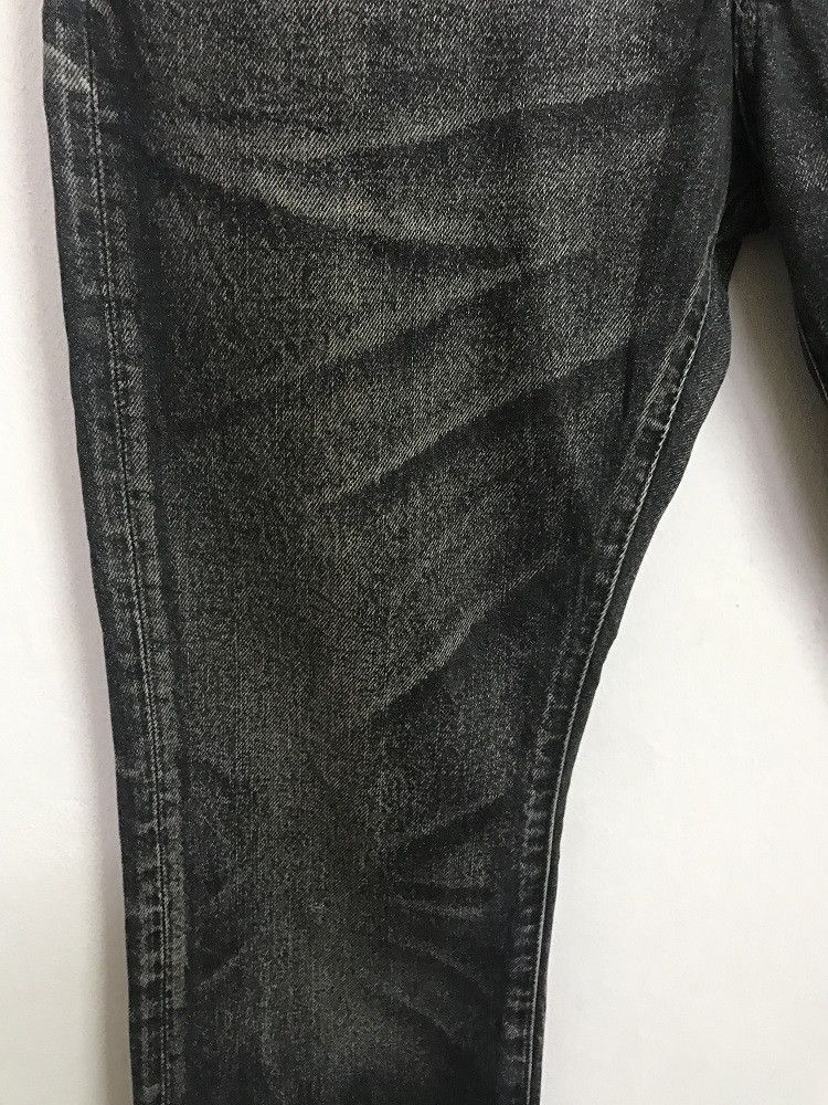 United Arrows UNITED ARROWS x TABLOID NEWS Distressed Charcoal Wash Denim Size US 31 - 6 Thumbnail