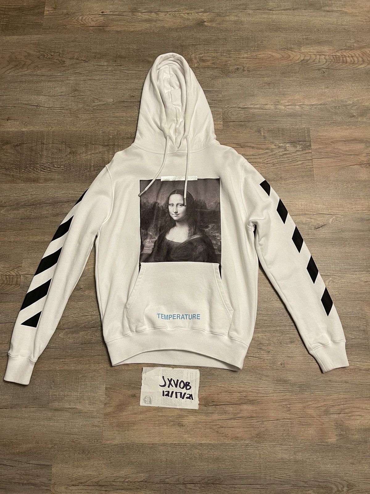 Off-White Mona popular Lisa hoodie