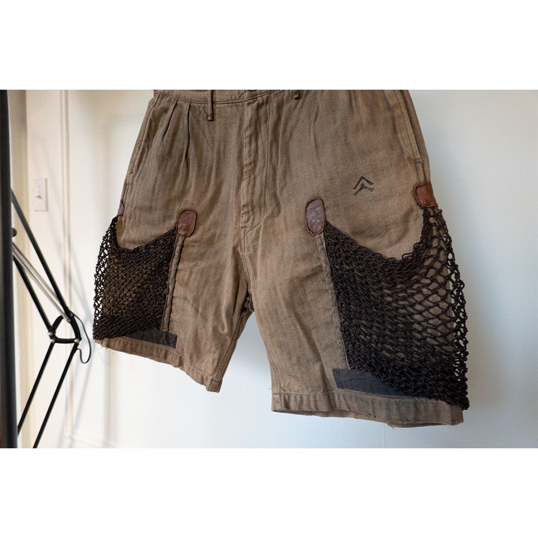 Kapital Cargo Net Shorts Size US 30 / EU 46 - 3 Thumbnail