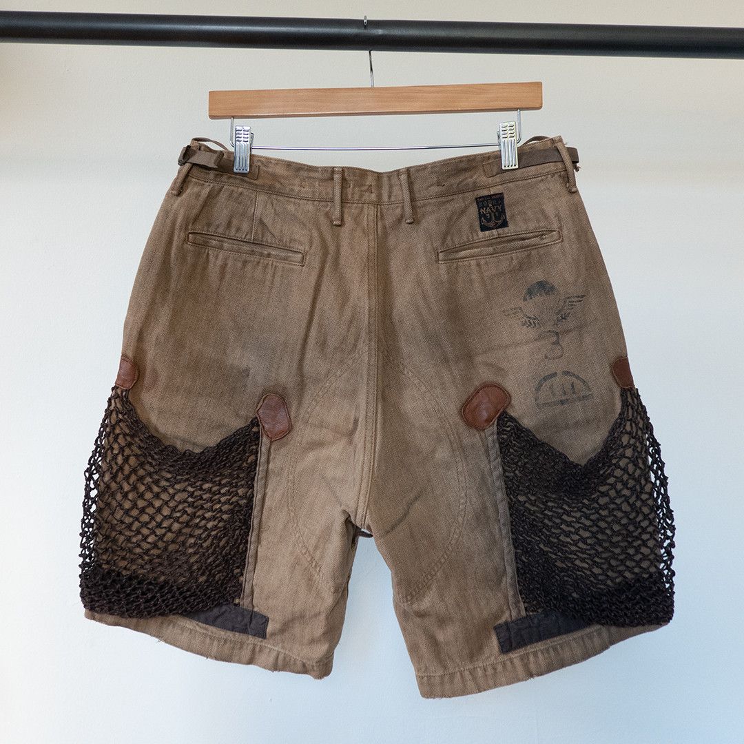 Kapital Cargo Net Shorts Size US 30 / EU 46 - 4 Thumbnail