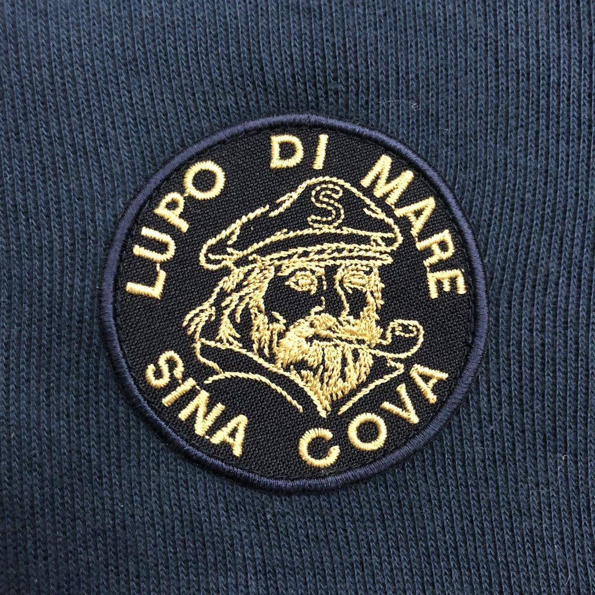 Japanese Brand Vintage Sina Cova Lupo Di Mare Halfzip Sweatshirt Size M Size US M / EU 48-50 / 2 - 5 Thumbnail