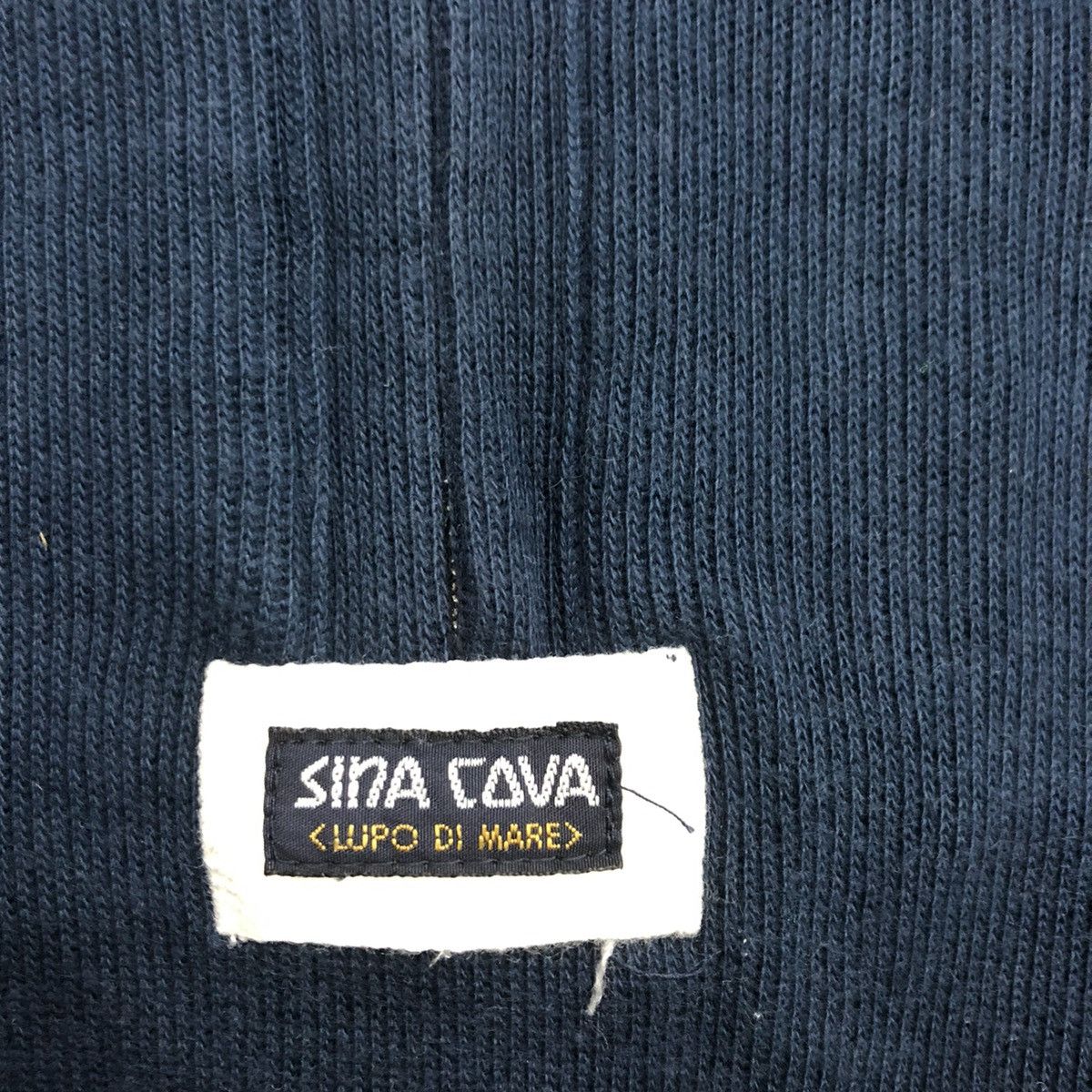 Japanese Brand Vintage Sina Cova Lupo Di Mare Halfzip Sweatshirt Size M Size US M / EU 48-50 / 2 - 6 Thumbnail