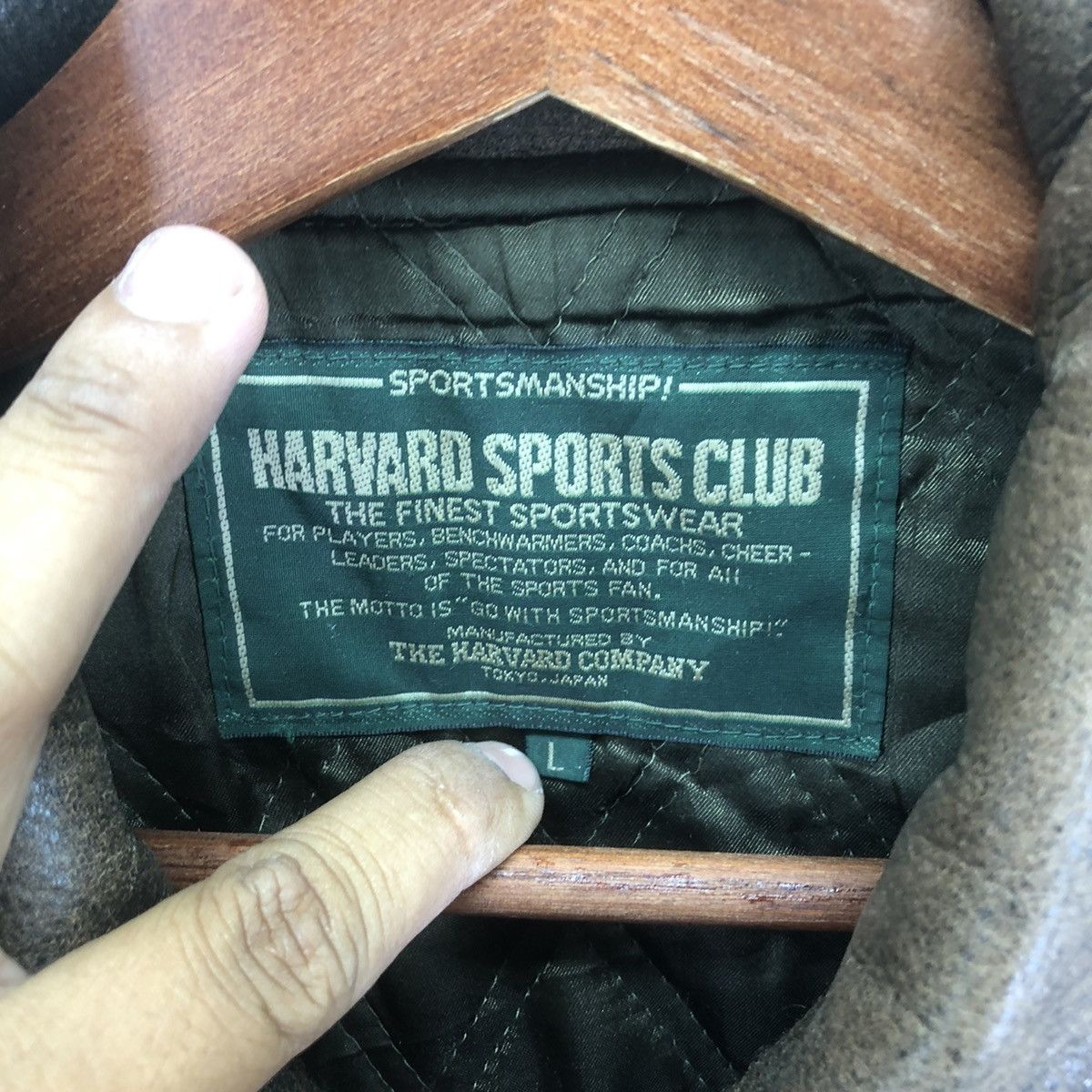 Other Vintage Harvard University Leather Varsity Jacket Size US L / EU 52-54 / 3 - 10 Thumbnail