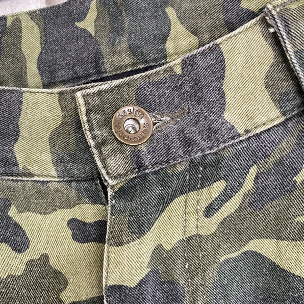 Japanese Brand Semantic Design Cargo Pants Double knee Camo Size US 33 - 10 Thumbnail