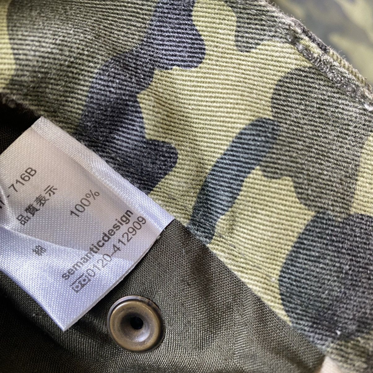 Japanese Brand Semantic Design Cargo Pants Double knee Camo Size US 33 - 15 Thumbnail