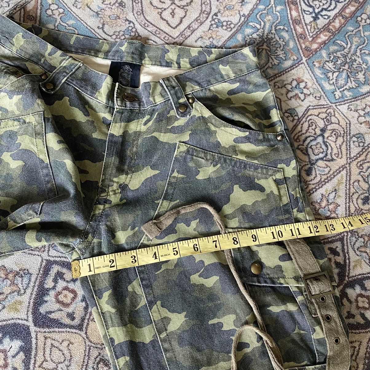 Japanese Brand Semantic Design Cargo Pants Double knee Camo Size US 33 - 20 Thumbnail