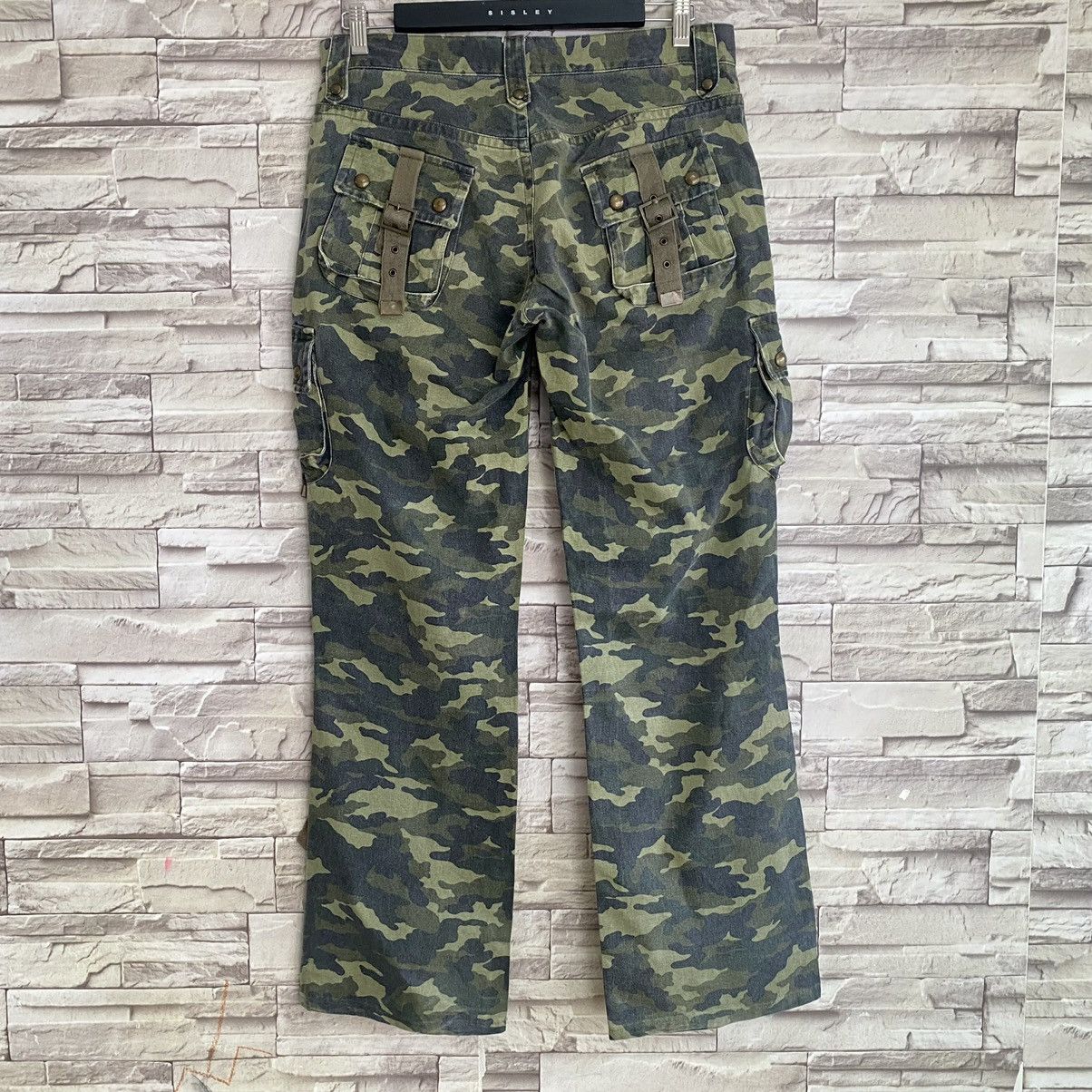 Japanese Brand Semantic Design Cargo Pants Double knee Camo Size US 33 - 11 Thumbnail
