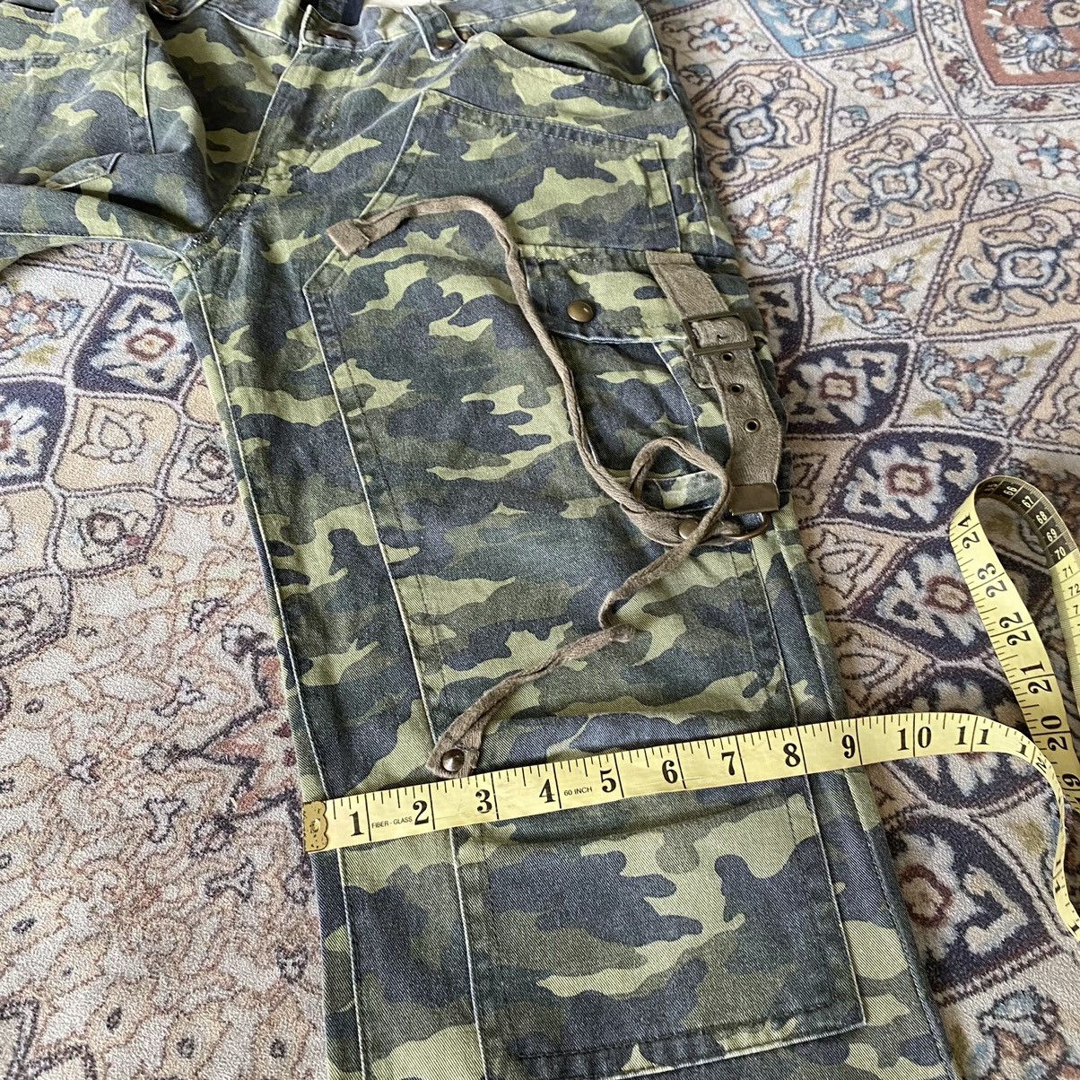 Japanese Brand Semantic Design Cargo Pants Double knee Camo Size US 33 - 21 Thumbnail