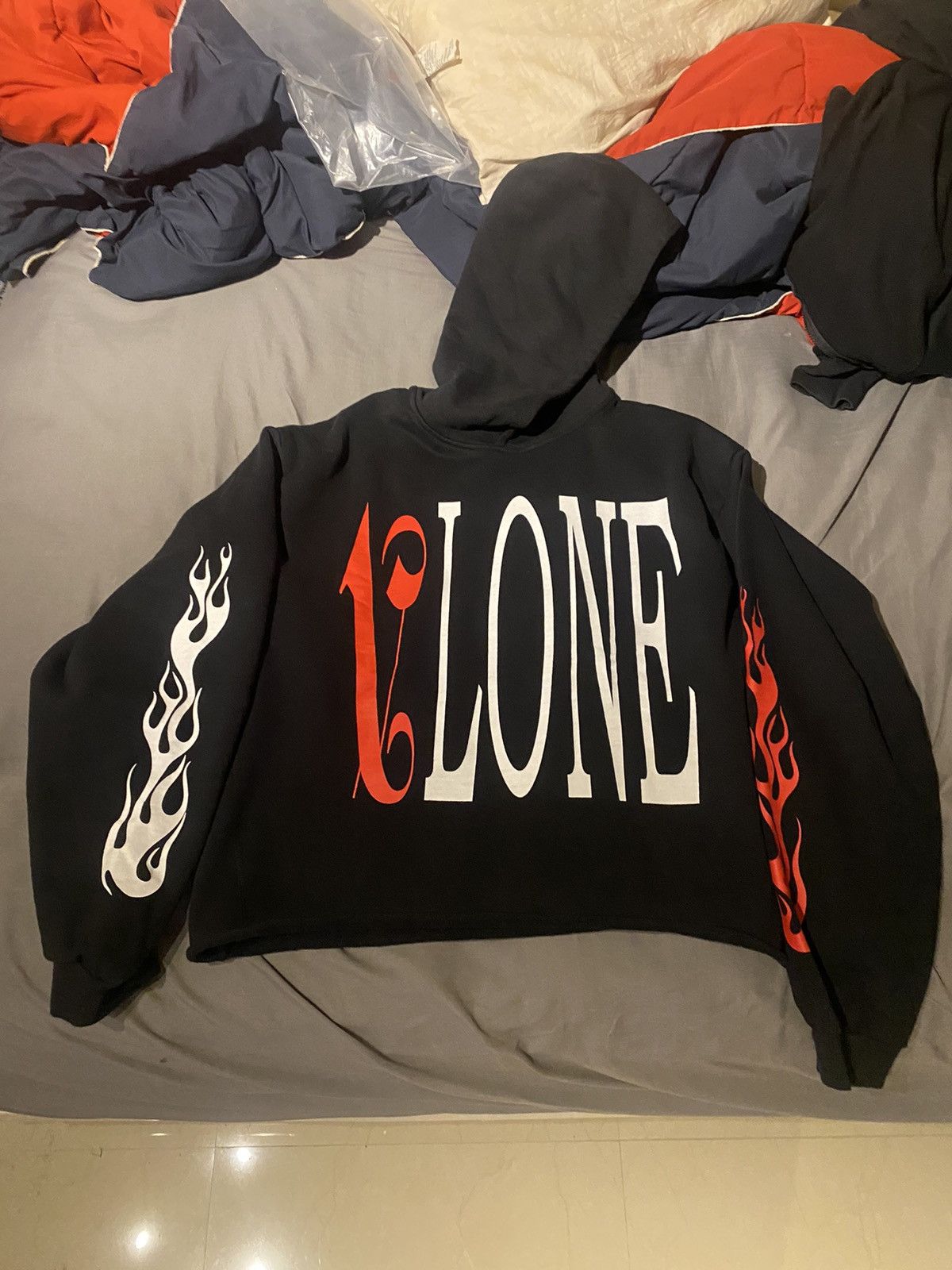 Vlone hoodie hot sale palm angels