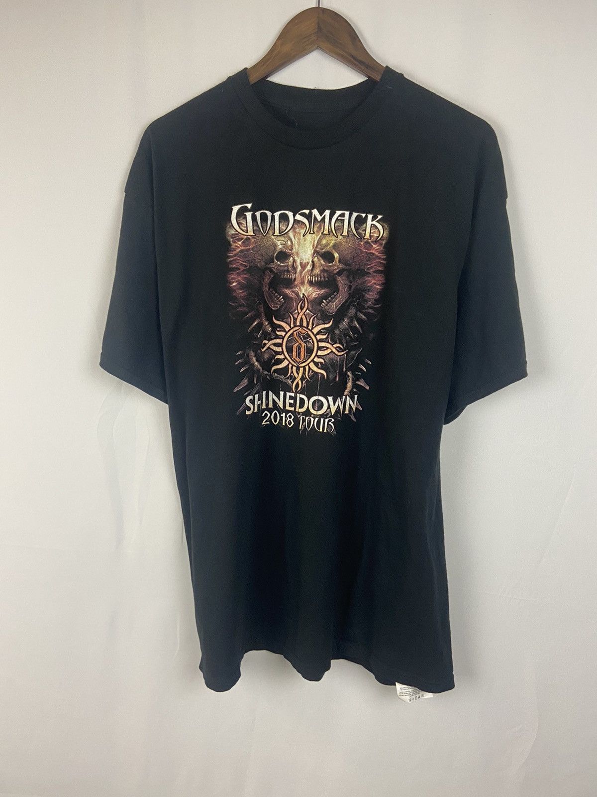 00'S Anvil GODSMACK Band T-shirt, Band Tee, Men's L, Vintage /eaa450354