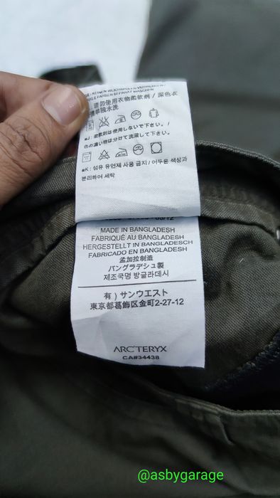 Arc'Teryx ARC'TERYX HIKING PANT CA#34438 | Grailed