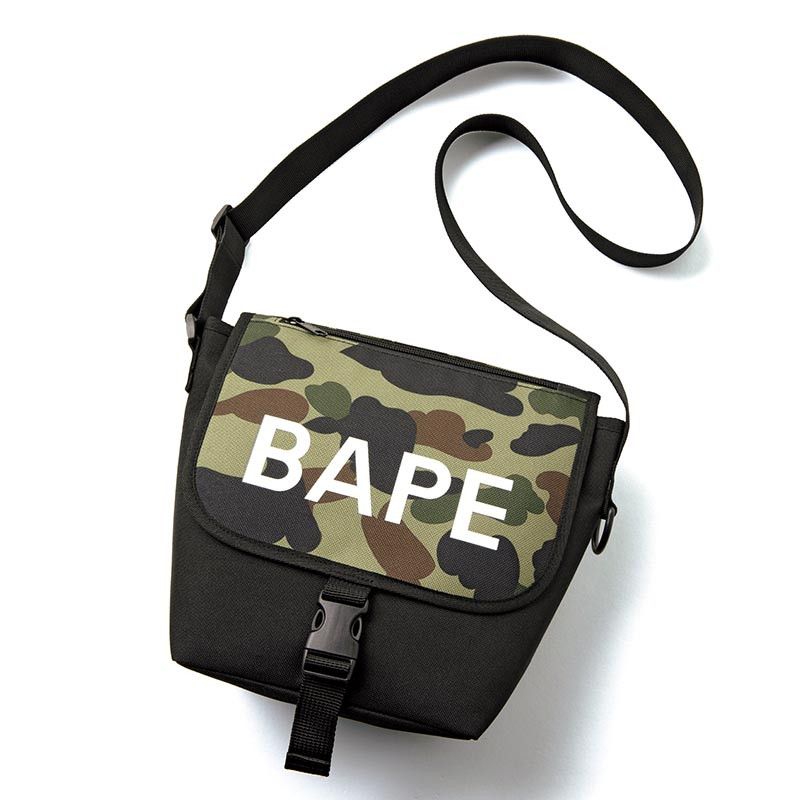 Adidas × Bape Adidas x Bape Camo Trefoil Shoulder Bag | Grailed