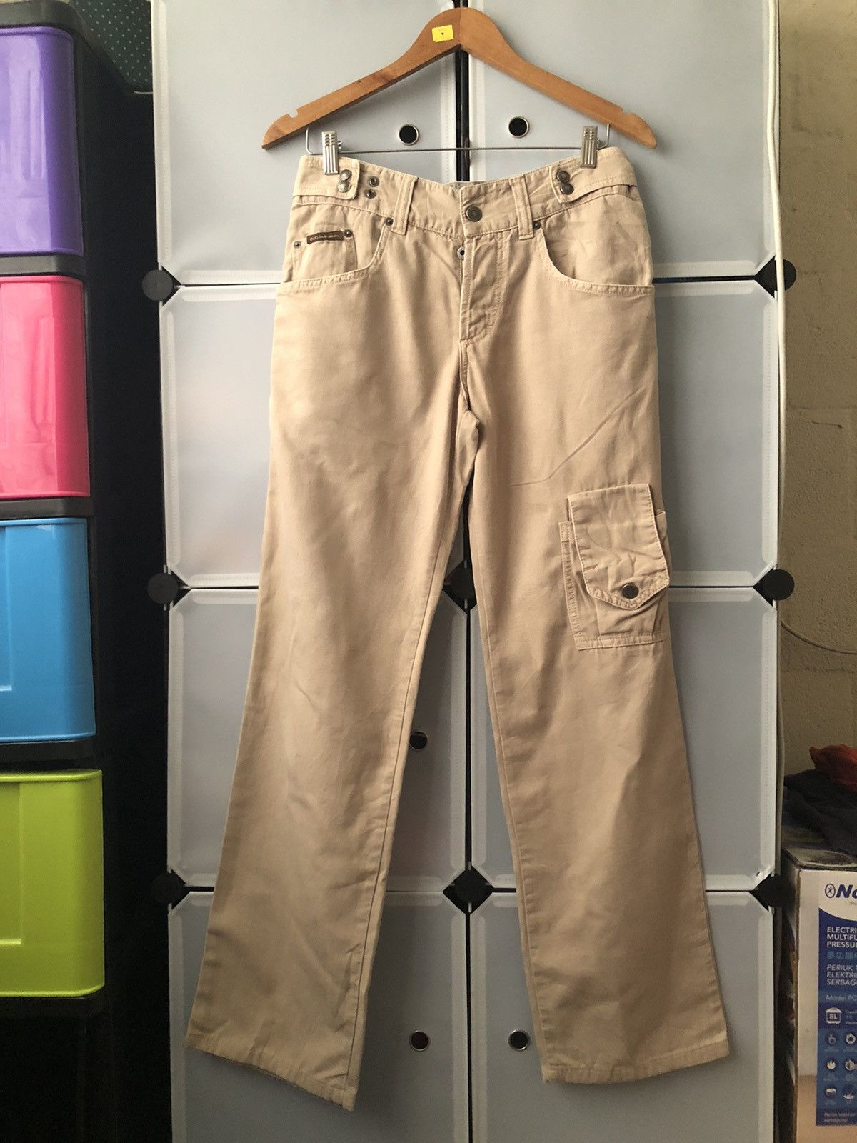 Dolce & Gabbana Dolce & Gabbana Multipocket Tactical Pants Size US 31 - 1 Thumbnail