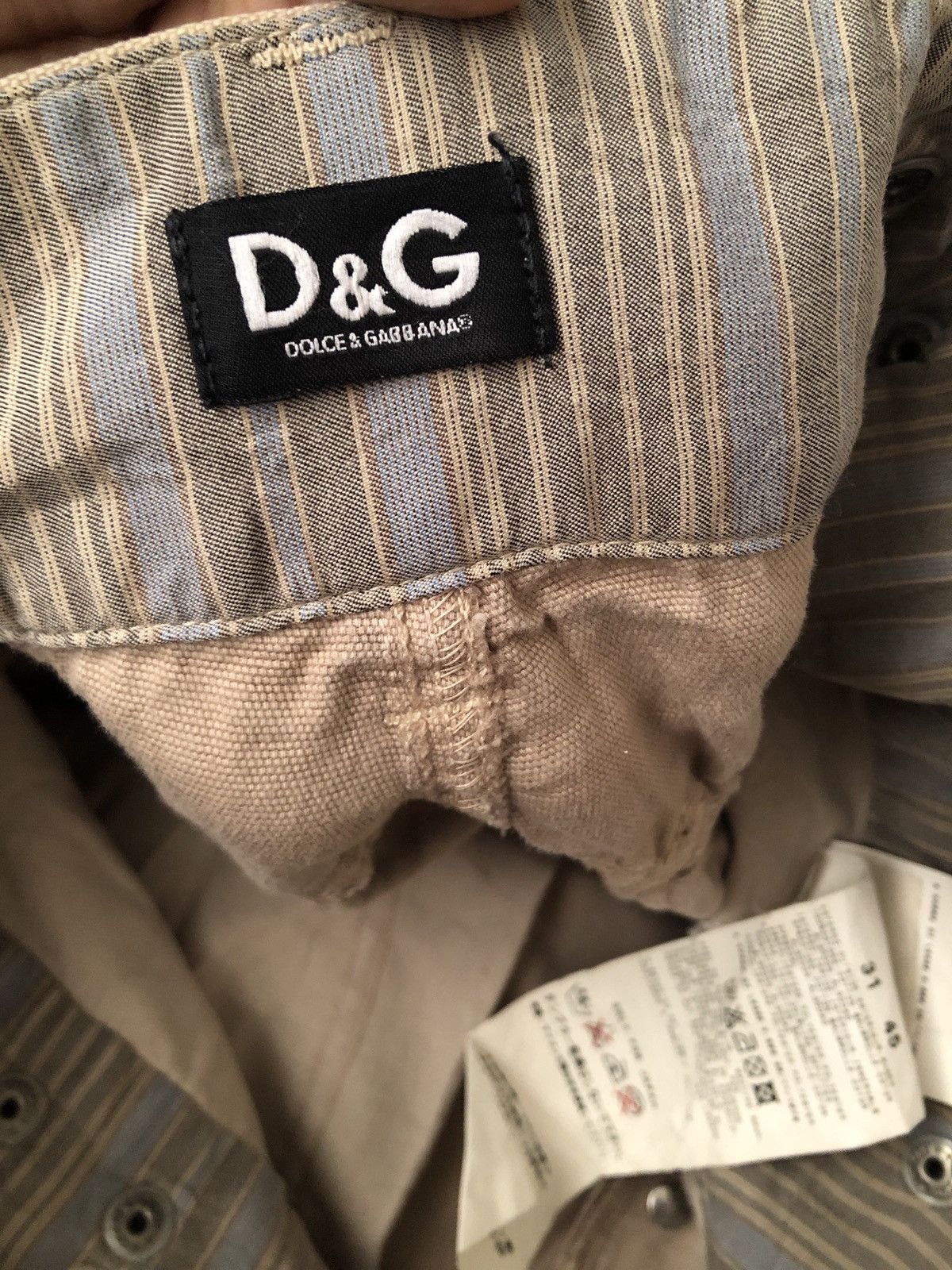 Dolce & Gabbana Dolce & Gabbana Multipocket Tactical Pants Size US 31 - 7 Thumbnail