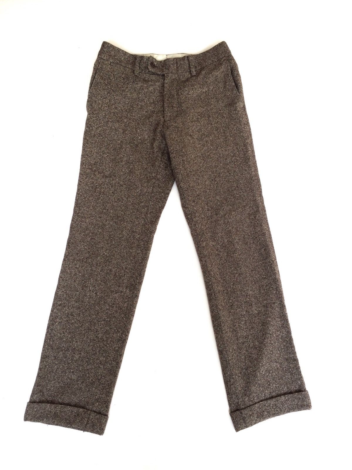 Japanese Brand Grand Global Japan Wool Buckle Casual Pant Size US 30 / EU 46 - 2 Thumbnail