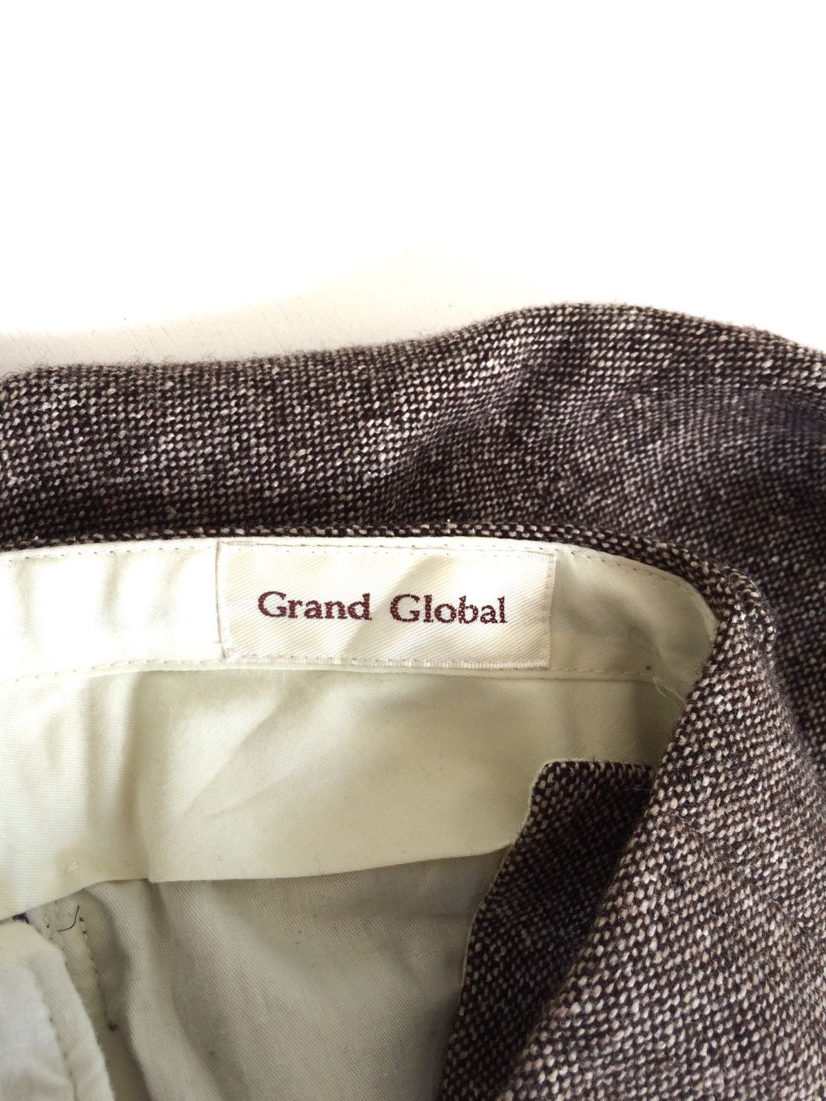 Japanese Brand Grand Global Japan Wool Buckle Casual Pant Size US 30 / EU 46 - 6 Thumbnail