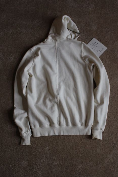 Rick Owens Milk Gimp Hoodie | Grailed