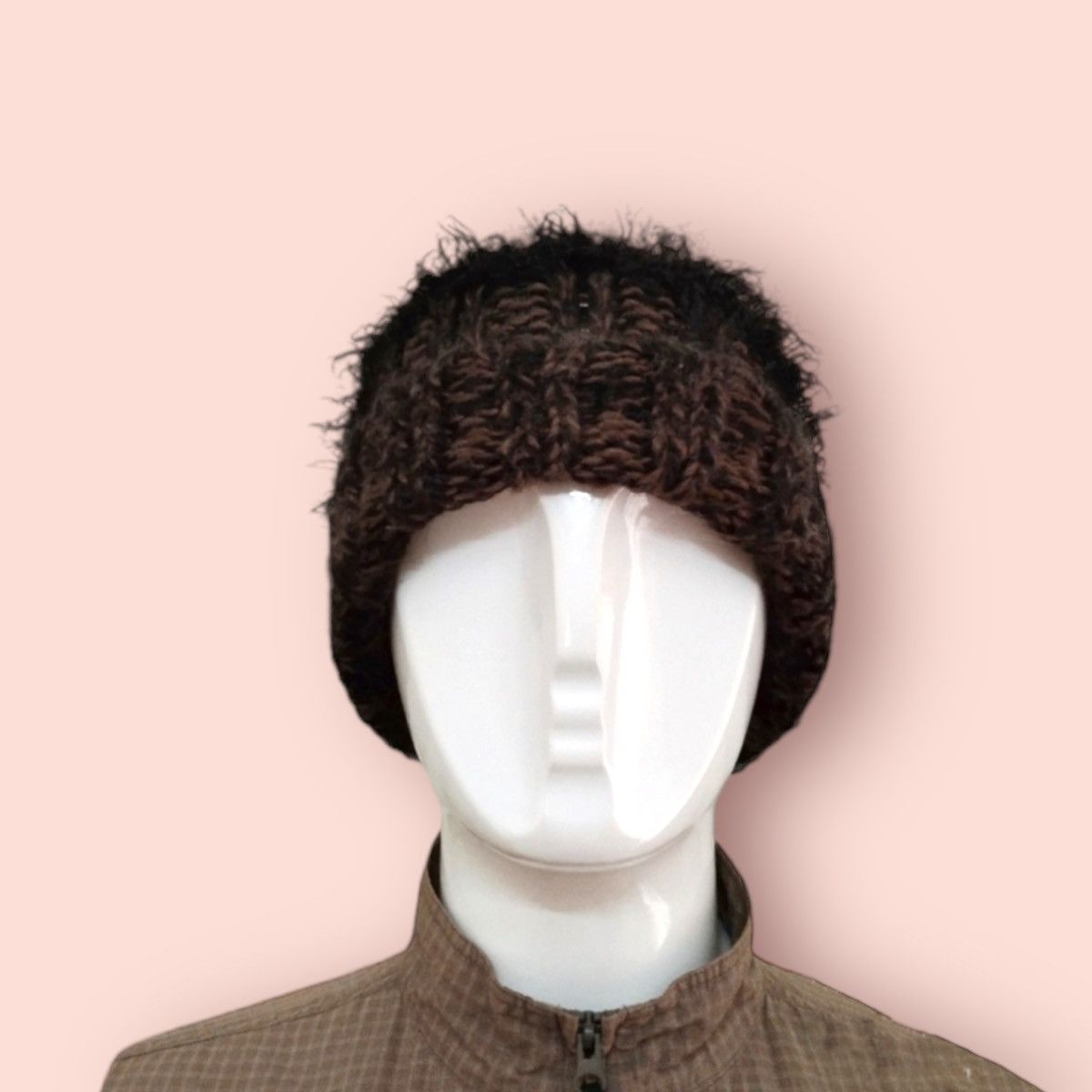 Japanese Brand × Le Grande Bleu (L.G.B.) RARE VINTAGE CATCHUP KNITTED WOOL BLEND BEANIE Size ONE SIZE - 8 Thumbnail