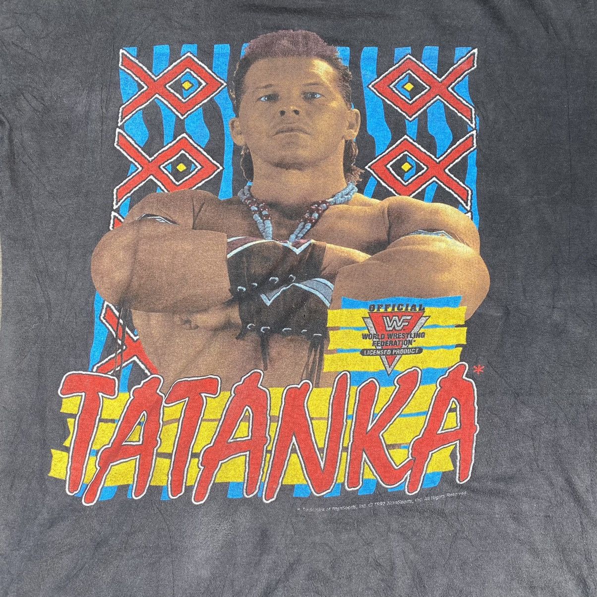 Rap Tees ©️1992 Vintage WWF Tatanka Shirt Size US L / EU 52-54 / 3 - 4 Thumbnail