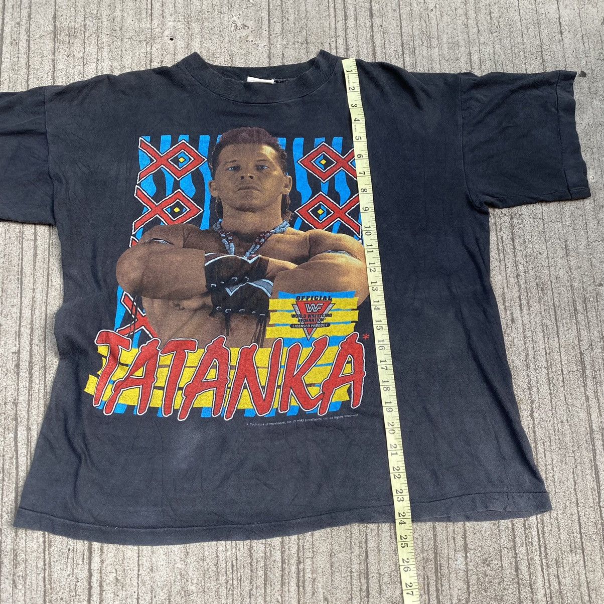 Rap Tees ©️1992 Vintage WWF Tatanka Shirt Size US L / EU 52-54 / 3 - 9 Thumbnail