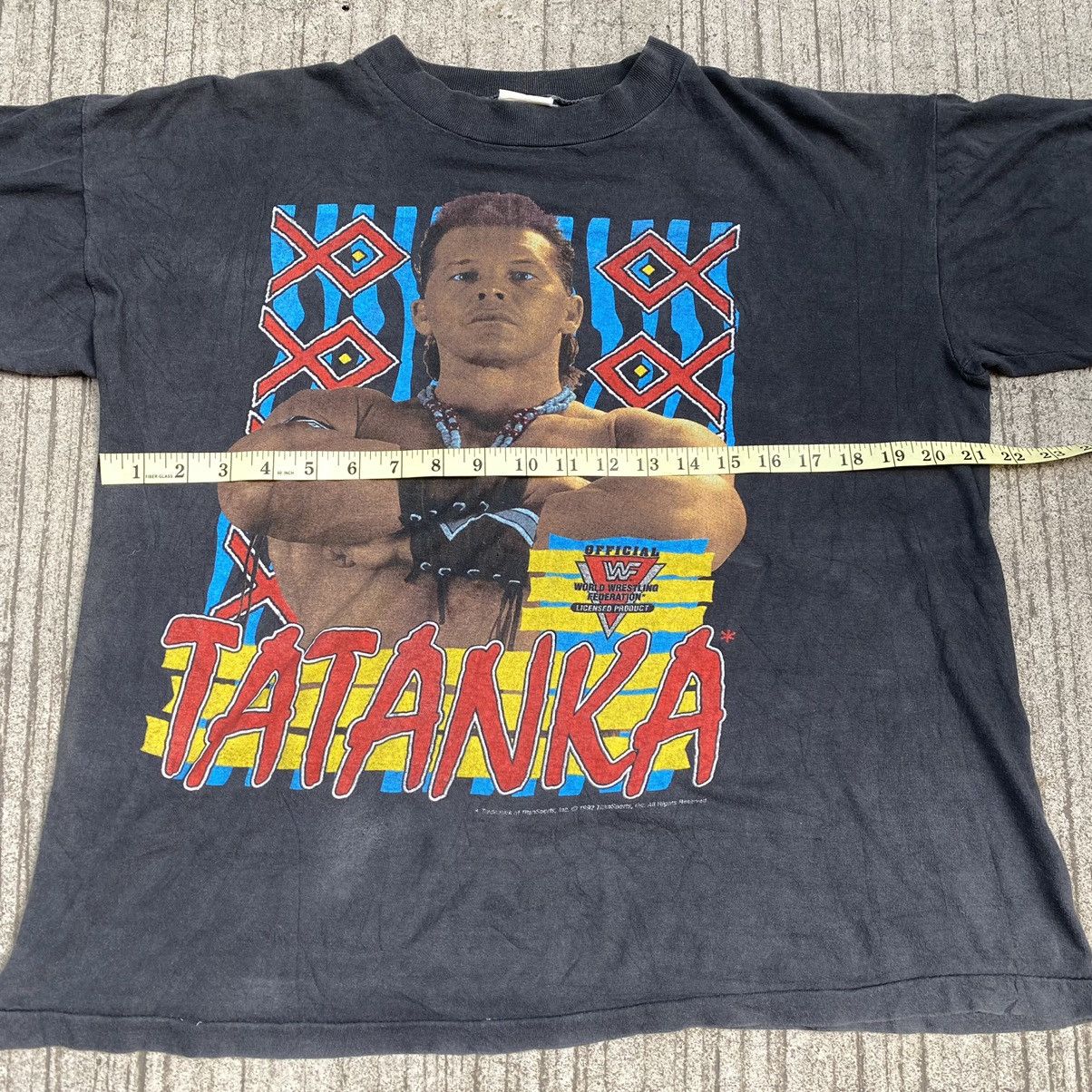 Rap Tees ©️1992 Vintage WWF Tatanka Shirt Size US L / EU 52-54 / 3 - 8 Thumbnail