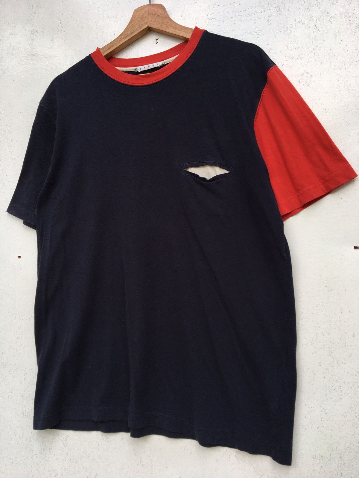 Marni Marni Single Pocket T shirt Size US M / EU 48-50 / 2 - 3 Thumbnail