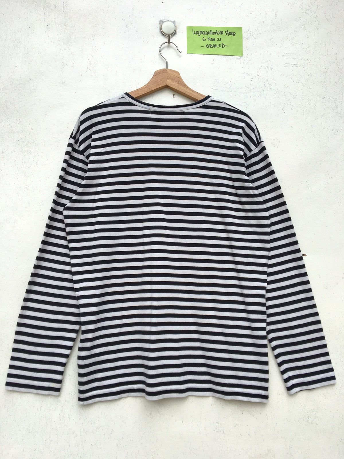 Comme des Garcons Rare Comme Des Garcons Play Striped Blue Longsleeve Size US M / EU 48-50 / 2 - 10 Thumbnail