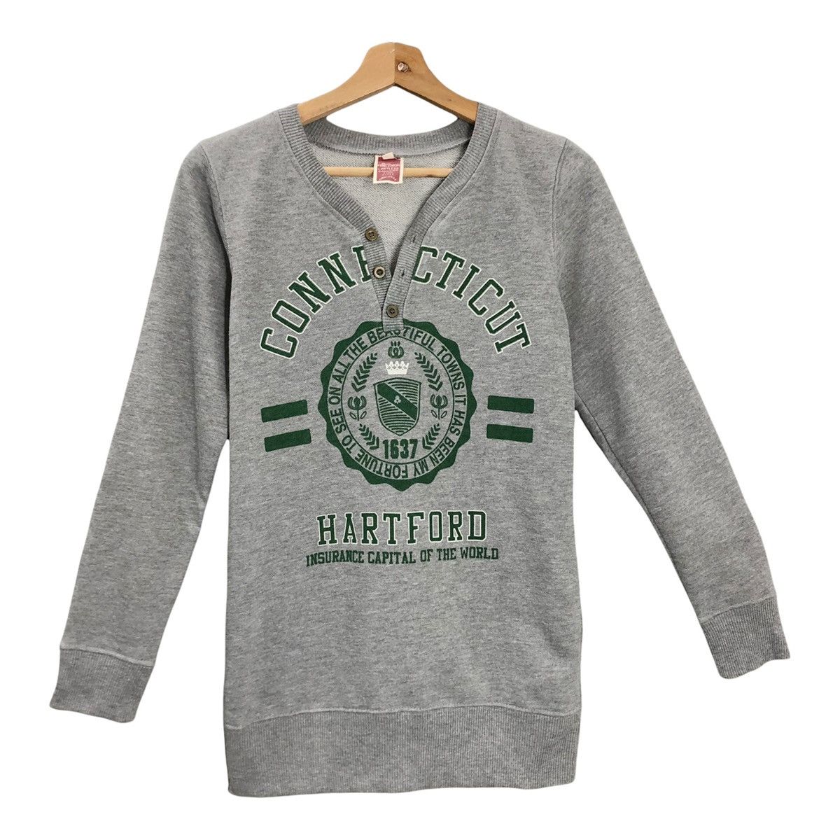 Japanese Brand Wolverine States Crewneck Sweatshirt Big Logo Size XS Size US XS / EU 42 / 0 - 1 Thumbnail