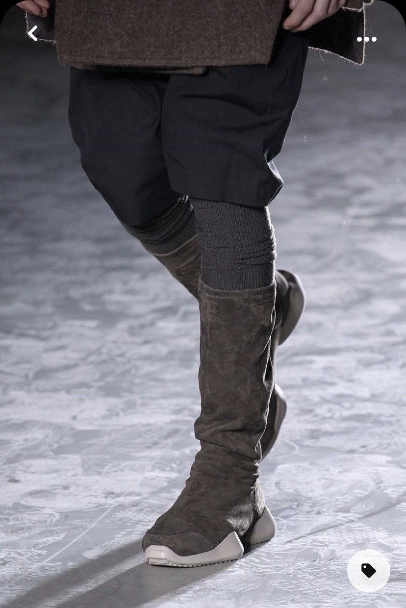 Adidas × Rick Owens RO Runner Stretch Boot Size US 8.5 / EU 41-42 - 11 Thumbnail