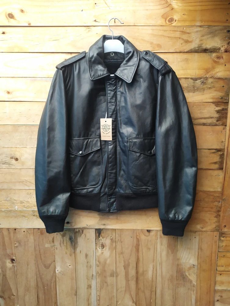 Schott SCHOTT NYC I.S-674.M.S LEATHER TYPE A2 184 SM FLIGHT JACKET 