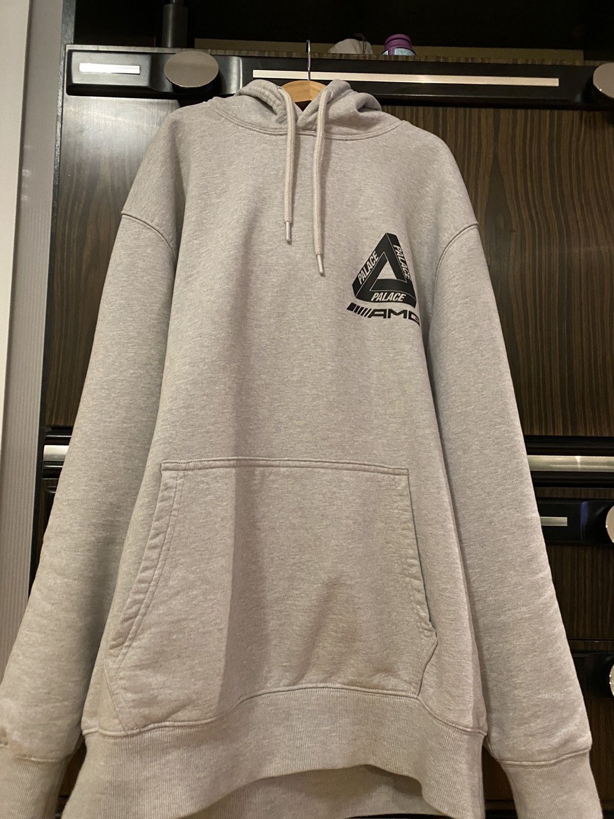 Palace Palace AMG Hood Grey Marl | Grailed